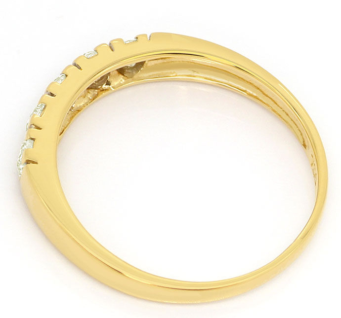 Foto 3 - Diamant Halbmemory Ring 0,50ct Brillanten 18K Gelbgold, S3560